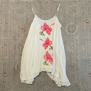 Wildfox floral tank top size small